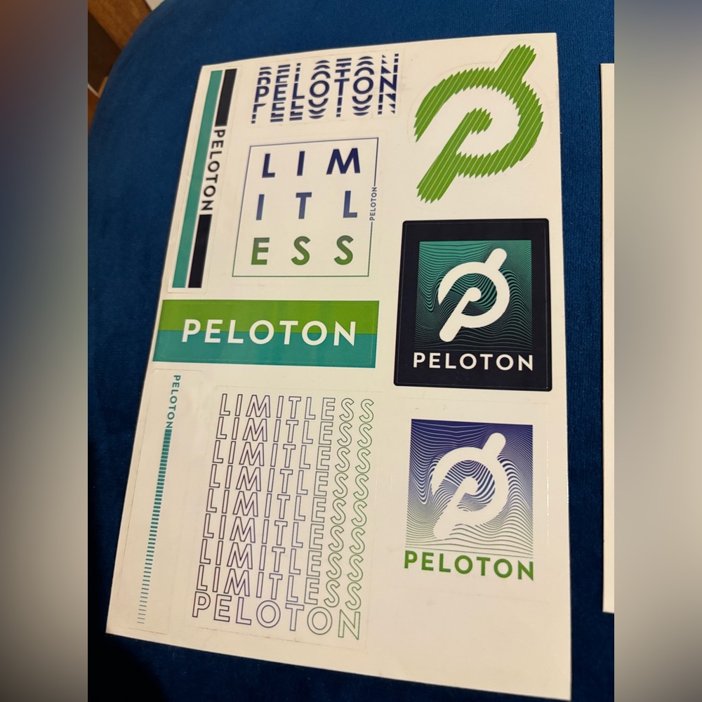 Peloton Sticker Sets (2 sheets) - Picture 3 of 3